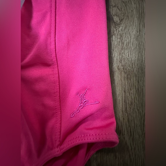 Future Star Cap-Sleeve Leotard Small - Pink Girls Large  Dance Ballet - Picture 5 of 5